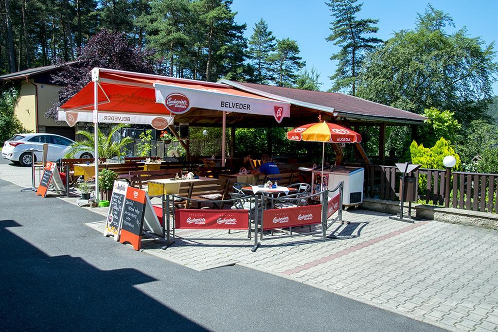 Hotel Garni Belveder Hřensko Exterior foto