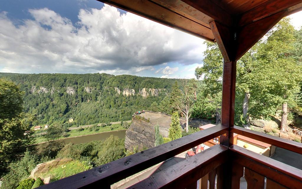 Hotel Garni Belveder Hřensko Zimmer foto